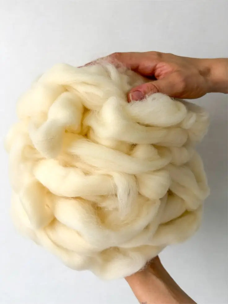 Carded Himalayan Top Wool