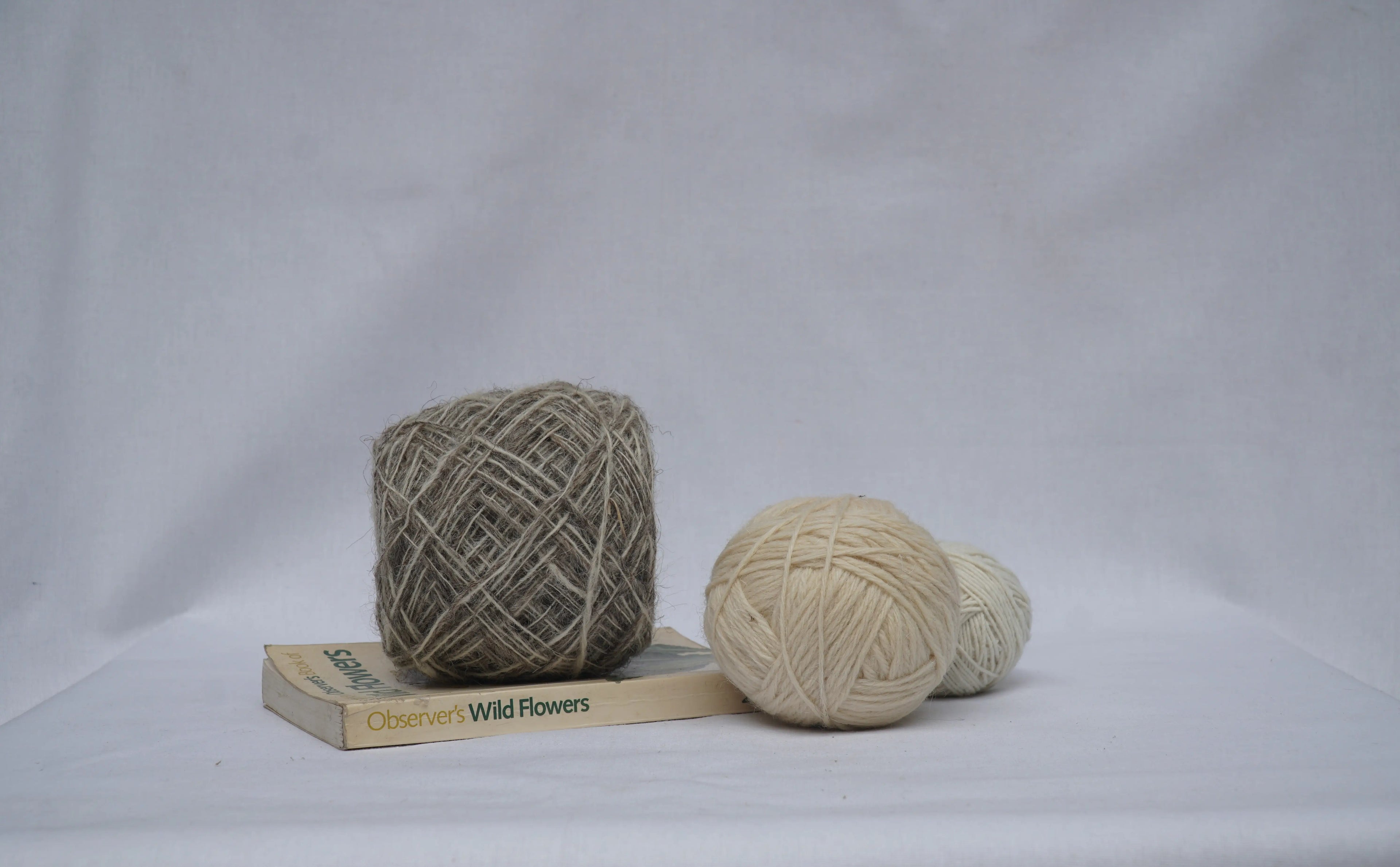 Raw Heritage: Pure Hand-Spun Desi Oon (Natural Oatmeal & Cream)