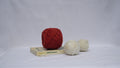 Red wool yarn