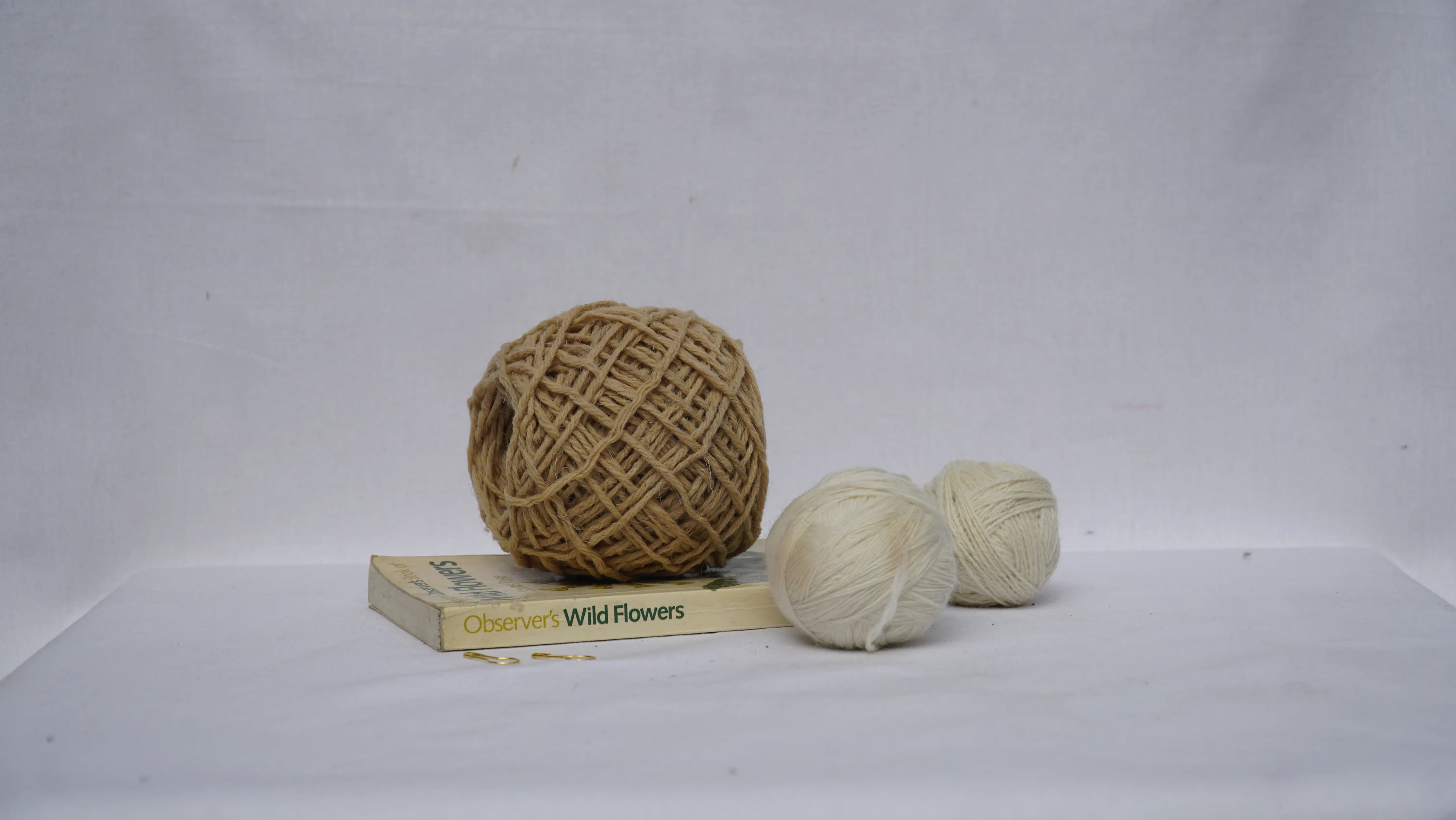 Warm Coffee Color Desi Oon | Natural Dye Wool Yarns
