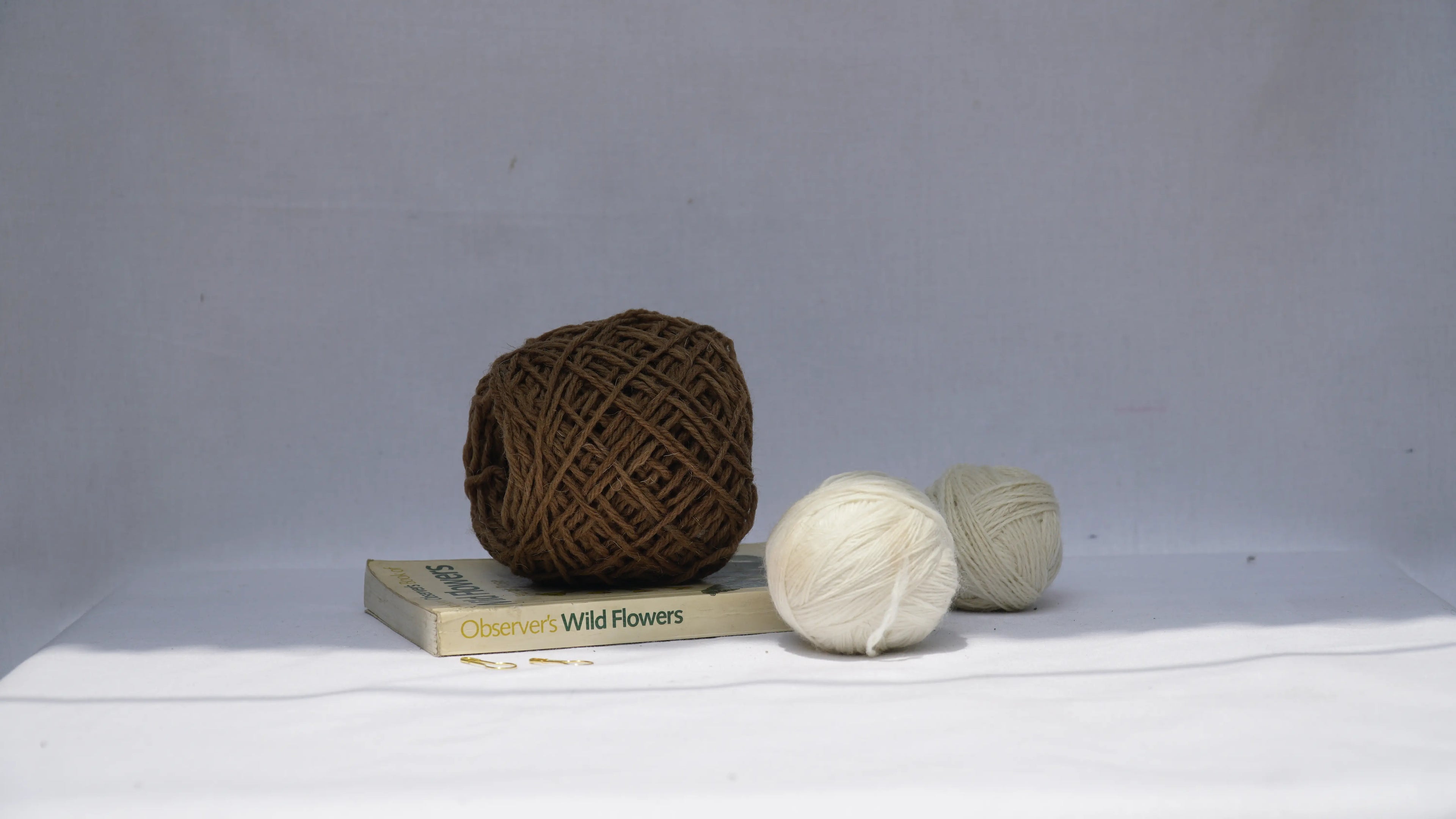 Rich Walnut Brown Yarn