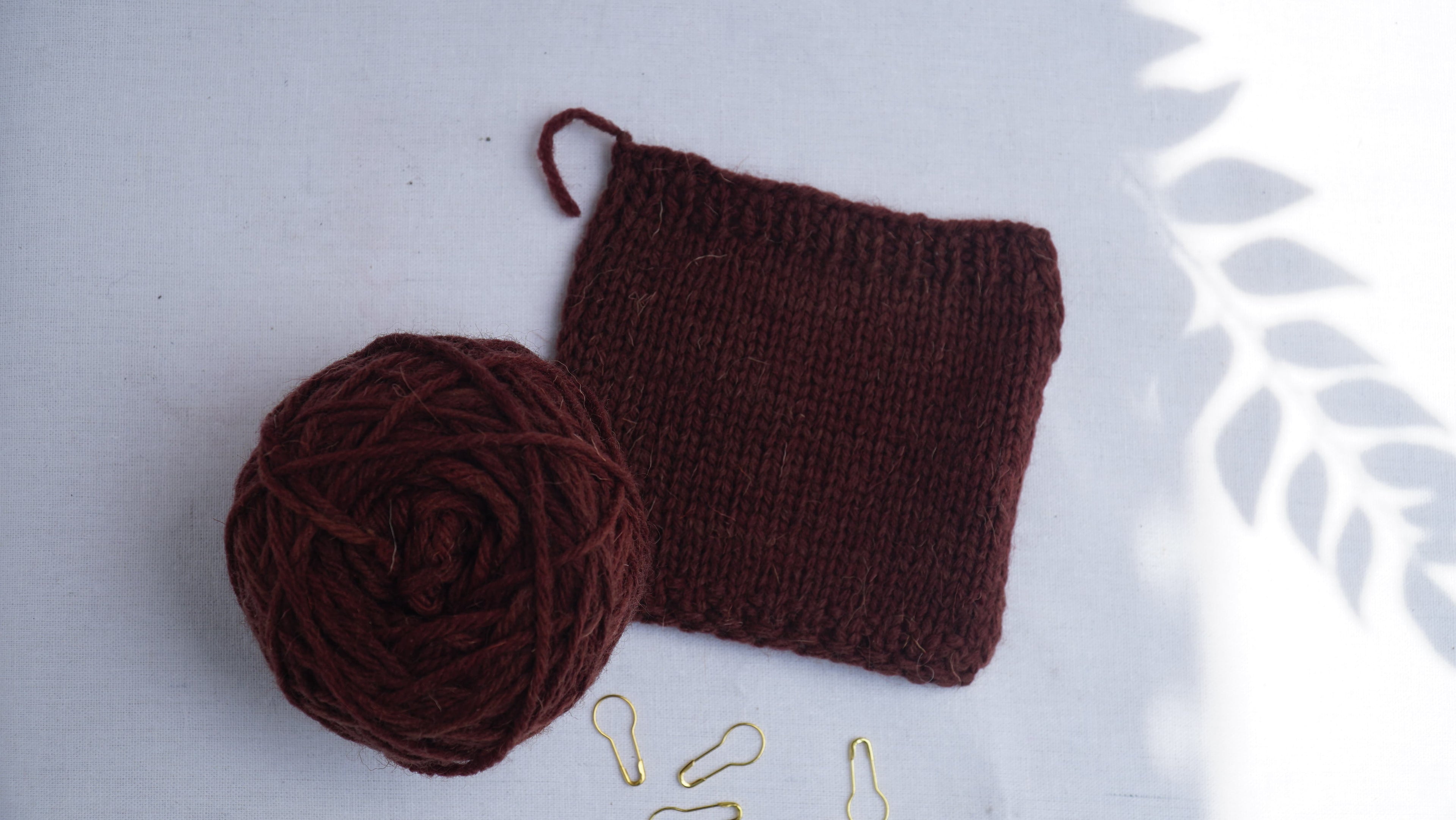 Rustic Terracotta Wool Yarn