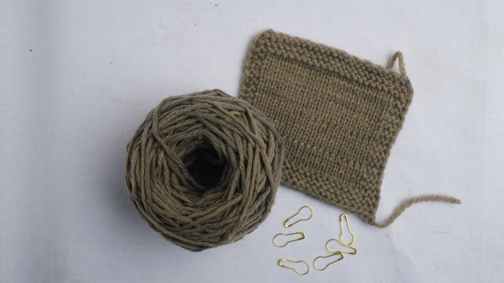 Brown Wool Yarn