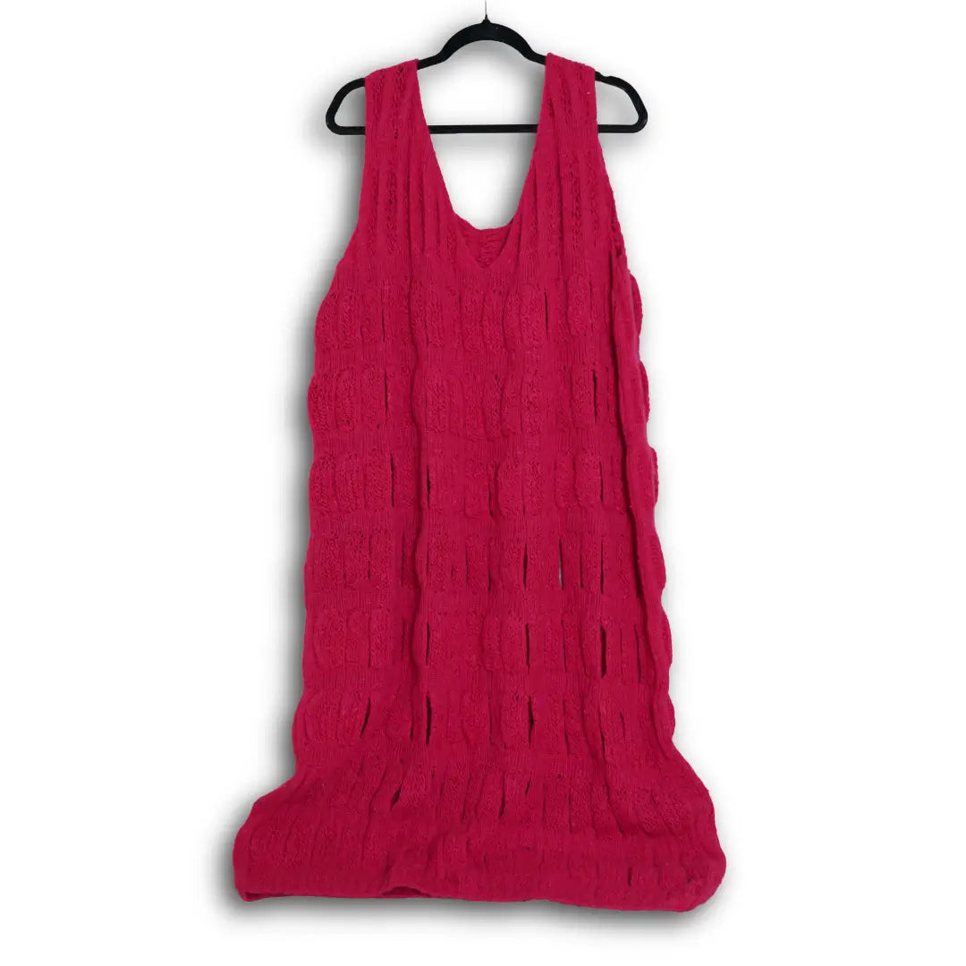 Pink knitted dress Angora wool manufacturers Europe
