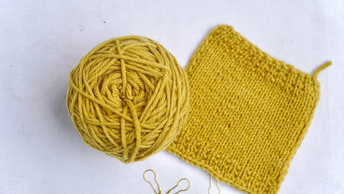 marigold naturally dyed yarns